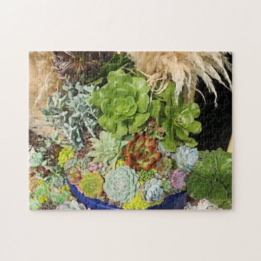 Kleurrijke successen met Silver Grass Legpuzzel (Horizontaal)