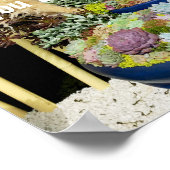 Kleurrijke successen met Silver Grass Poster (Hoek)