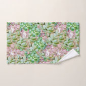 Kleurrijke Succulent Bad Handdoek (Handdoek)