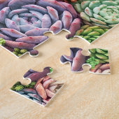 Kleurrijke Succulent Garden Legpuzzel (Zijkant)
