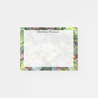 Kleurrijke Succulent Garden Post-it® Notes