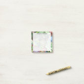 Kleurrijke Succulent Garden Post-it® Notes (Op bureau)