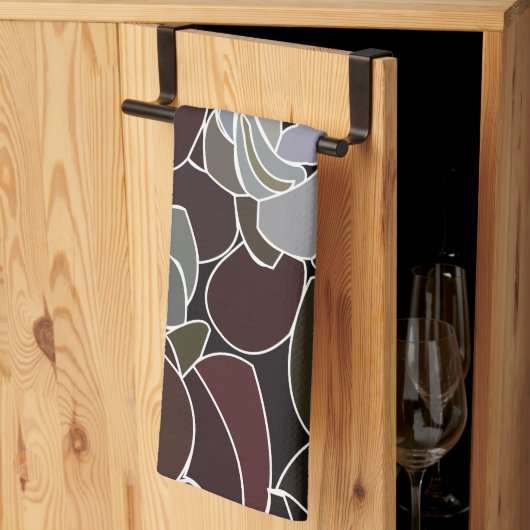 Kleurrijke succulenten Bloemen Theedoek (Derde Gevouwen)