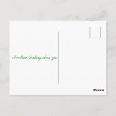 kleurrijke Succulenten Briefkaart (Achterkant)