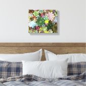 kleurrijke Succulenten Canvas Afdruk (Insitu (Slaapkamer))