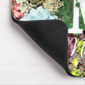 kleurrijke Succulenten Muismat (Hoek)