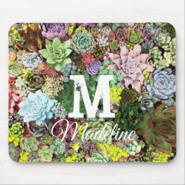 kleurrijke Succulenten Muismat