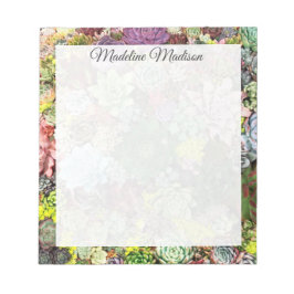 kleurrijke Succulenten Notitieblok