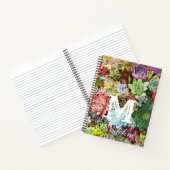 kleurrijke Succulenten Notitieboek (Binnen)