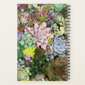 kleurrijke Succulenten Planner (Achterkant)