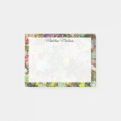 kleurrijke Succulenten Post-it® Notes (Voorkant)