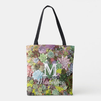 kleurrijke Succulenten Tote Bag