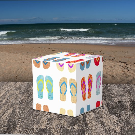 Kleurrijke Summer Beach Party Teenslippers Favor B Bedankdoosjes