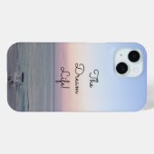 Kleurrijke Sunrise Beach Dream Life Case-Mate iPhone Case (Achterkant (horizontaal))