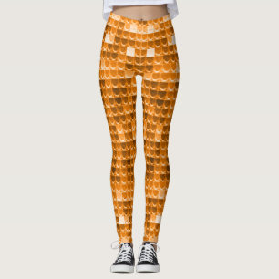 Kleurrijke Sunset Zeemeermin Schalen Fantasy Leggi Leggings