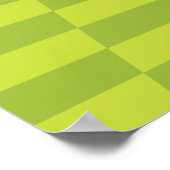 Kleurrijke supermarkt gangpad en bakkerij poster (Hoek)