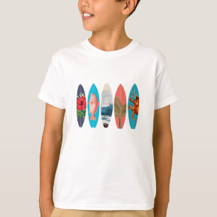 Kleurrijke Surfboards T-shirt