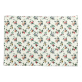 Kleurrijke Sweet Botanical Fruit op Wit Kussensloop (Achterkant)