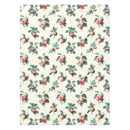 Kleurrijke Sweet Botanical  Fruit op Wit Tafelkleed