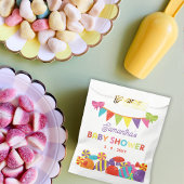 Kleurrijke Sweet Fun Snoep Theme Baby shower Bedankzakje