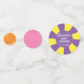 Kleurrijke Sweet Fun Snoep Theme Baby shower Confetti (Voorkanten)