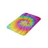 Kleurrijke Swirl Stropdas-Dye Abstract. Badmat (Gekanteld)