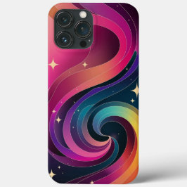 Kleurrijke Swirly Gradient Behang Telefoonhoes Case-Mate iPhone Case