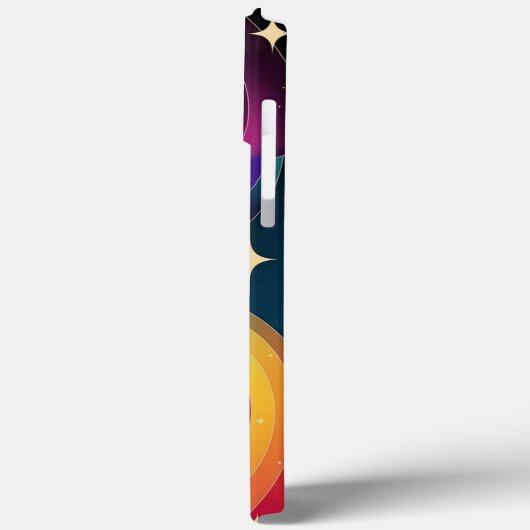 Kleurrijke Swirly Gradient Behang Telefoonhoes Case-Mate iPhone Case (Achterkant / Links)