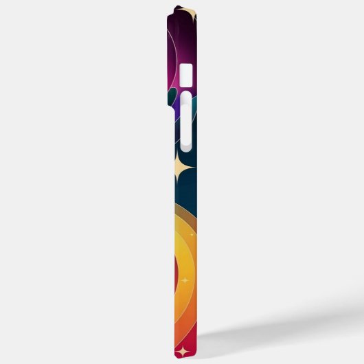 Kleurrijke Swirly Gradient Behang Telefoonhoes Case-Mate iPhone Case (Achterkant / Links)