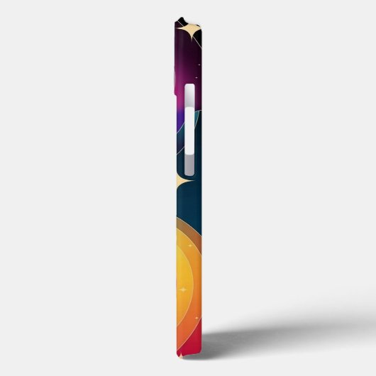 Kleurrijke Swirly Gradient Behang Telefoonhoes Case-Mate iPhone Case (Achterkant / Links)