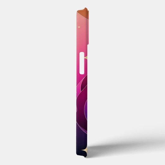 Kleurrijke Swirly Gradient Behang Telefoonhoes Case-Mate iPhone Case (Achterkant / Rechts)