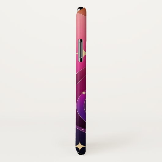 Kleurrijke Swirly Gradient Behang Telefoonhoes Case-Mate iPhone Case (Achterkant / rechts)