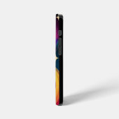 Kleurrijke Swirly Gradient Behang Telefoonhoes iPhone Hoesje (Linkerkant)