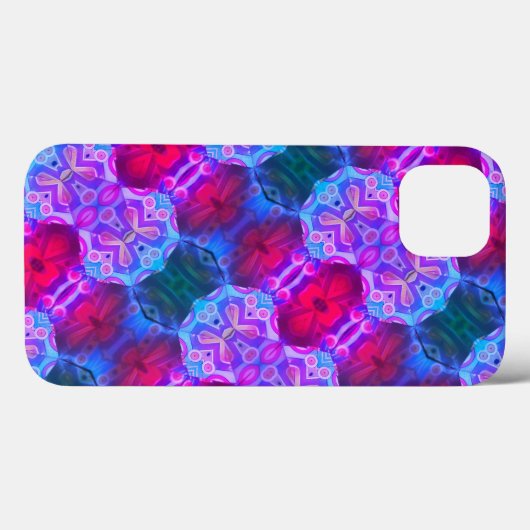 Kleurrijke symmetrie Var Roteren Case-Mate iPhone Case (Achterkant (horizontaal))