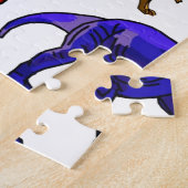 Kleurrijke T-Rex Legpuzzel (Zijkant)