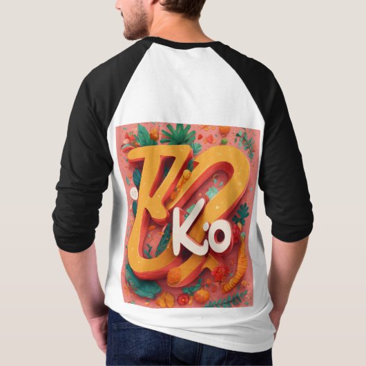 Kleurrijke T-Shirt (Achterkant)