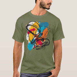 Kleurrijke t-shirt
