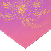 Kleurrijke tafelloper (Hoek)