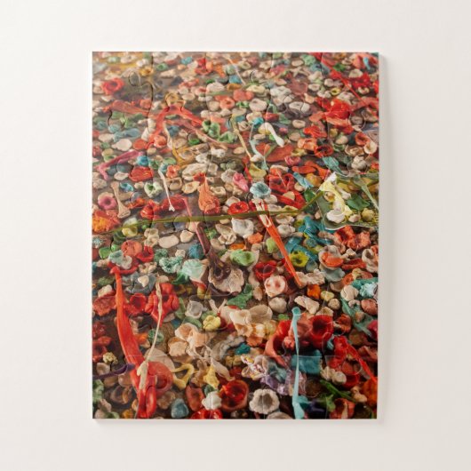 Kleurrijke tandvleeswand legpuzzel (Verticaal)