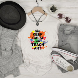 Kleurrijke tapijten voor kalm tapekwaliteit behoud t-shirt