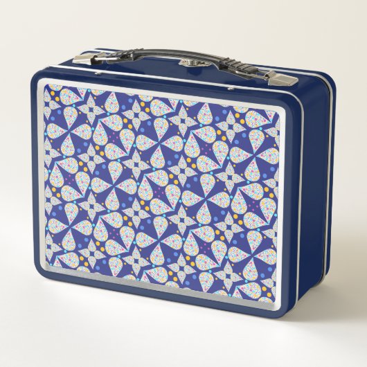 Kleurrijke Teardrop Custom Snack (Achterkant)