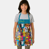 Kleurrijke Teddy Bears met veel professionals Schort (Insitu)