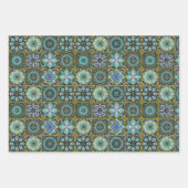 Kleurrijke Tegel oogvangst op aanvraag Inpakpapier Vel (Voorkant 2)