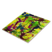 Kleurrijke Tegel Tegeltje (Zijkant)