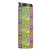 Kleurrijke tegels thermosbeker (Geroteerd rechts)