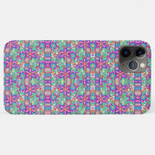 Kleurrijke telefoonhoes met ingewikkelde Case-Mate iPhone case (Achterkant (horizontaal))