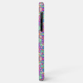 Kleurrijke telefoonhoes met ingewikkelde Case-Mate iPhone case (Achterkant/links)