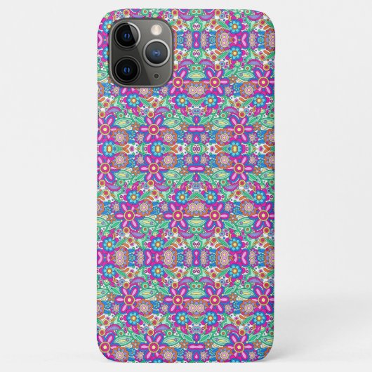 Kleurrijke telefoonhoes met ingewikkelde Case-Mate iPhone case (Achterkant)