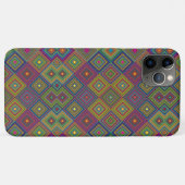 Kleurrijke telefoonhoes met ingewikkelde geometris Case-Mate iPhone case (Achterkant (horizontaal))