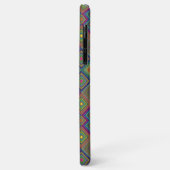 Kleurrijke telefoonhoes met ingewikkelde geometris Case-Mate iPhone case (Achterkant/links)